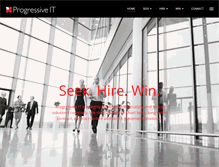 Tablet Screenshot of progressiveit.com
